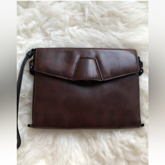 Alexander Wang Leopard Pattern Lidya Clutch NWT $995 - Picture 7 of 13